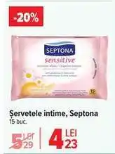 Carrefour Șervețele intime, Septona Ofertă