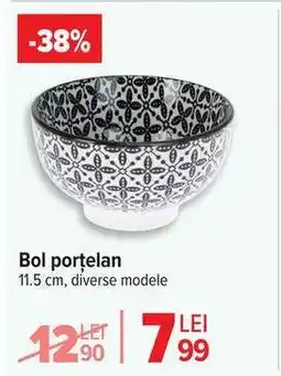 Carrefour Bol porțelan Ofertă