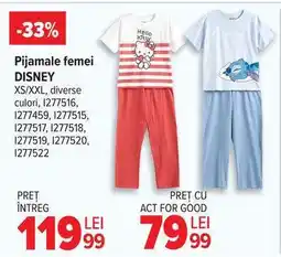 Carrefour Pijamale femei, Disney Ofertă