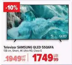 Carrefour Televizor SAMSUNG QLED 55Q6FA Ofertă