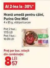 Carrefour Hrană umedă pentru câini, Purina One Mini Ofertă