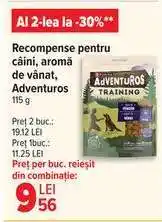 Carrefour Recompense pentru câini, aromă de vânat, Adventuros Ofertă