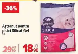 Carrefour Așternut pentru pisici Silicat Gel Ofertă