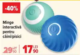 Carrefour Minge interactivă pentru câini/pisici Ofertă