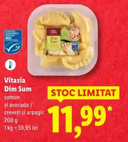 Lidl Vitasia Dim Sum Ofertă