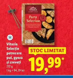 Lidl Vitasia Selecţie petrecere pui, gyoza şi creveţi Ofertă