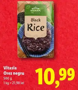 Lidl Vitasia Orez negru Ofertă