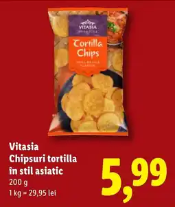 Lidl Vitasia Chipsuri tortilla în stil asiatic Ofertă