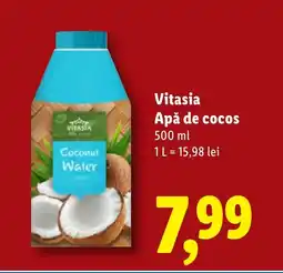 Lidl Vitasia Apă de cocos Ofertă