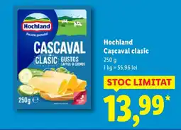 Lidl Hochland Cascaval clasic Ofertă