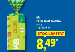 Lidl KB Pâine toast proteică Ofertă
