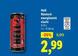Lidl HELL Băutură energizantă clasic Ofertă
