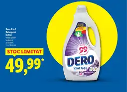 Lidl Dero 2 în 1 Detergent lichid Ofertă
