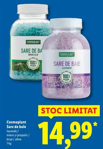 Lidl Cosmeplant Sare de baie Ofertă