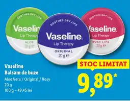 Lidl Vaseline Balsam de buze Ofertă