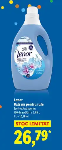 Lidl Lenor Balsam pentru rufe Ofertă