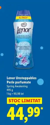 Lidl Lenor Unstoppables Perle parfumate Ofertă
