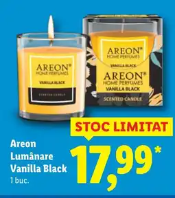 Lidl Areon Lumânare Vanilla Black Ofertă