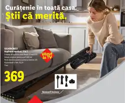 Lidl SILVERCREST Aspirator vertical, 2 în 1 Ofertă
