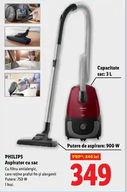 Lidl PHILIPS Aspirator cu sac Ofertă