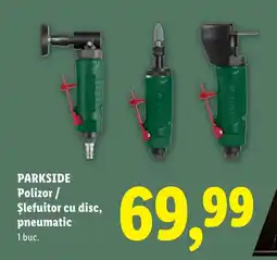 Lidl PARKSIDE Polizor / Şlefuitor cu disc, pneumatic Ofertă