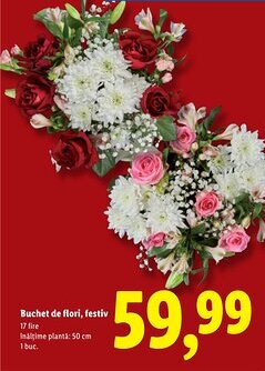Lidl Buchet de flori, festiv Ofertă