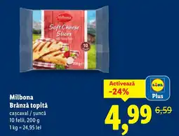 Lidl Milbona Brânză topită Ofertă