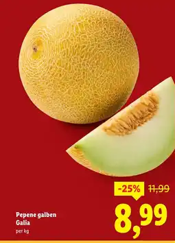 Lidl Pepene galben Galia Ofertă