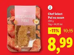 Lidl Chef Select Pui cu susan Ofertă