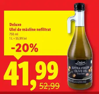 Deluxe Ulei de măsline nefiltrat