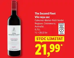 Lidl The Second Fleet Vin roşu sec Ofertă
