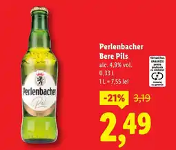 Lidl Perlenbacher Bere Pils Ofertă