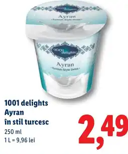 Lidl 1001 delights Ayran în stil turcesc Ofertă