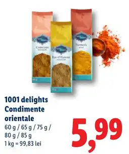 Lidl 1001 delights Condimente orientale Ofertă
