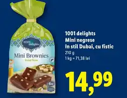 Lidl 1001 delights Mini negrese în stil Dubai, cu fistic Ofertă