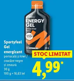 Lidl Sportyfeel Gel energizant Ofertă