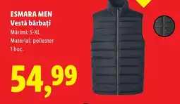 Lidl ESMARA MEN Vestă bărbați Ofertă