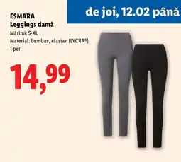Lidl ESMARA Leggings damă Ofertă