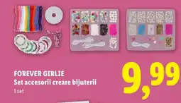 Lidl FOREVER GIRLIE Set accesorii creare bijuterii Ofertă