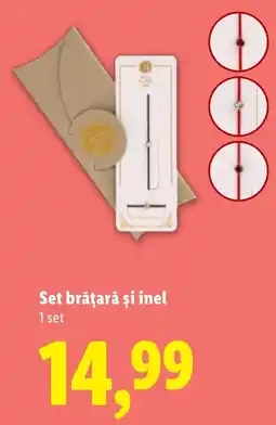 Lidl Set brățară şi inel Ofertă