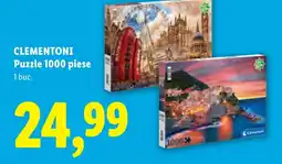 Lidl CLEMENTONI Puzzle 1000 piese Ofertă