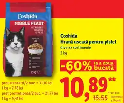 Lidl Coshida Hrană uscată pentru pisici Ofertă
