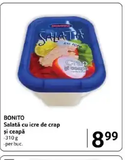 Selgros BONITO Salată cu icre de crap şi ceapă Ofertă