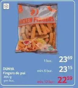 Selgros DUNYA Fingers de pui Ofertă