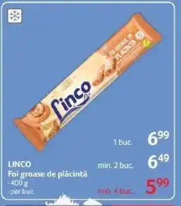 Selgros LINCO Foi groase de plăcintă Ofertă