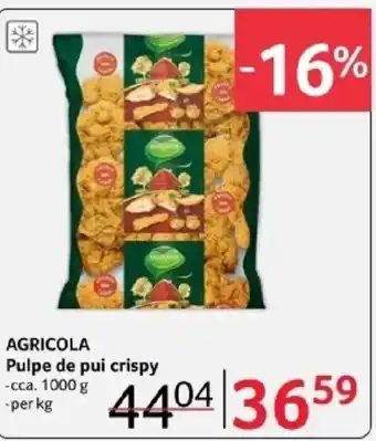 Selgros AGRICOLA Pulpe de pui crispy Ofertă