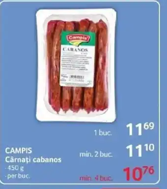 Selgros CAMPIS Cârnaţi cabanos Ofertă