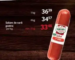 Selgros Caroli Salam de vară gastro Ofertă