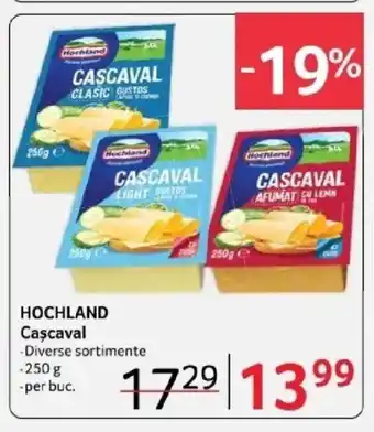 Selgros HOCHLAND Cascaval Ofertă