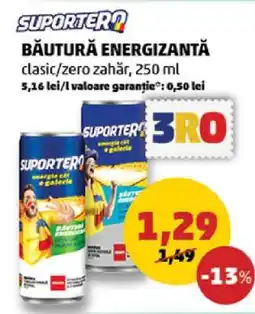 Penny SUPORTERO BĂUTURĂ ENERGIZANTĂ Ofertă